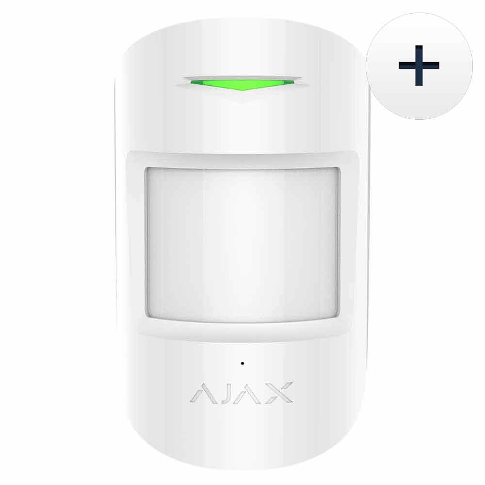 Ajax Motionprotect Plus - Rörelsedetektor med IR och microvågsavkänning