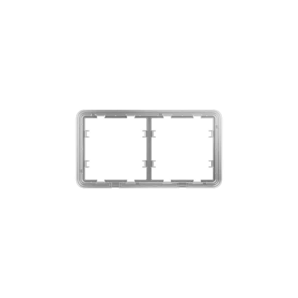 Ajax Frame 2 seats - För montering av 2 Ajax LightSwitch och LightCore - Ram för montering av flera strömbrytare