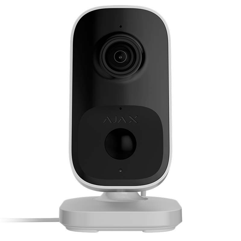 Ajax IndoorCam - Inomhus Wi-Fi kamera till Ajax larmsystem vit